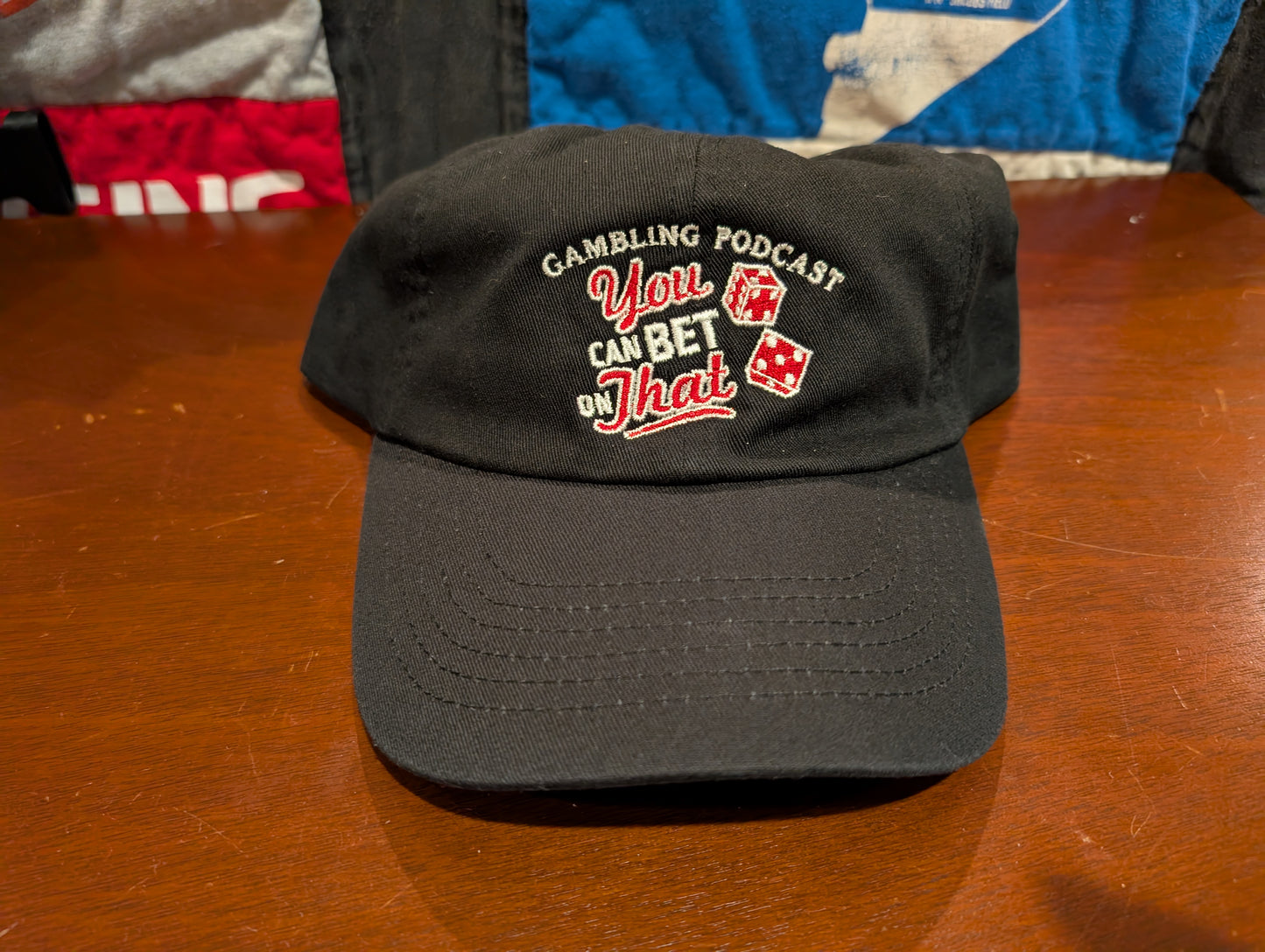 You Can Bet on That ball cap (Black)
