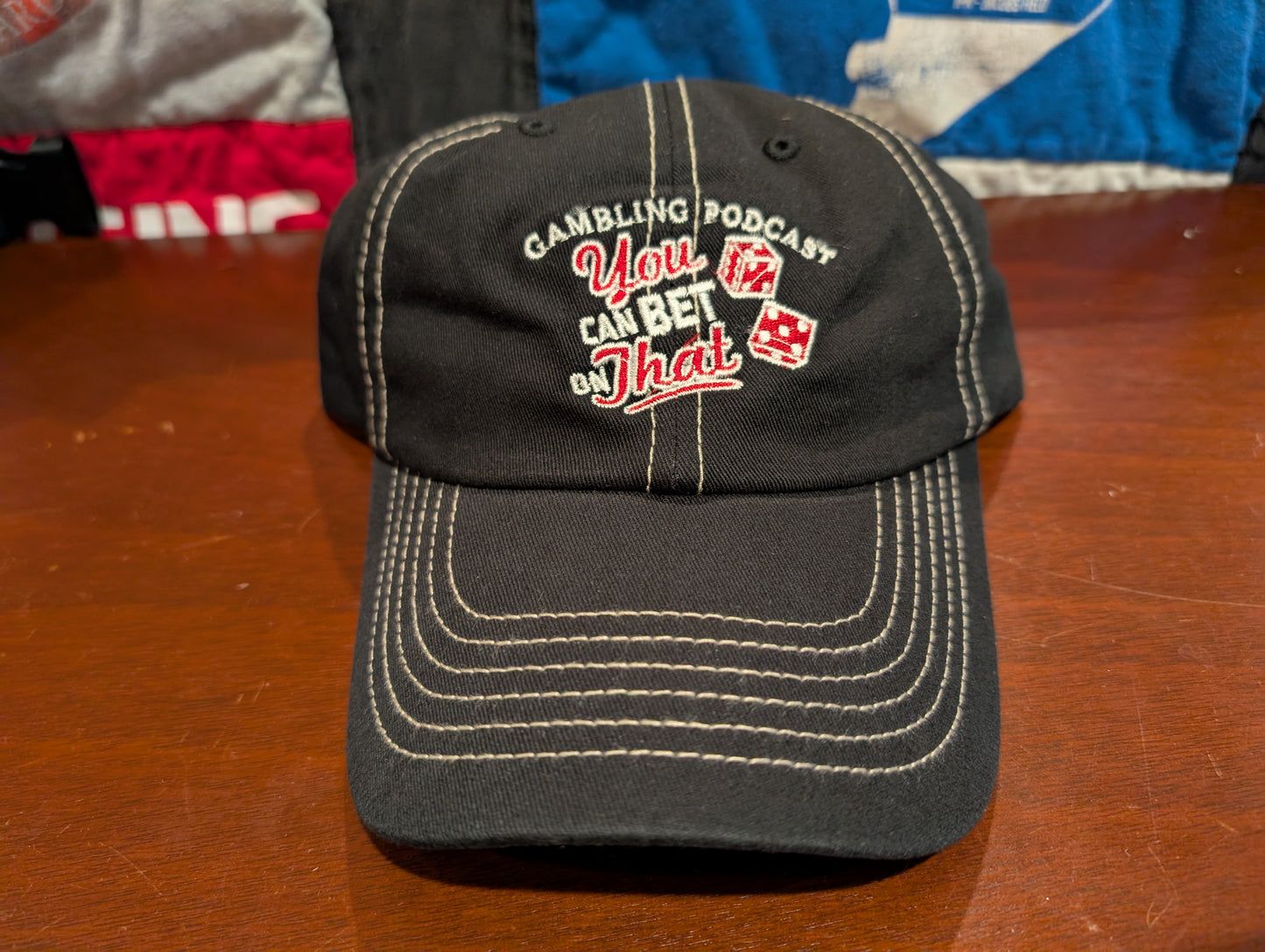 You Can Bet on That ball cap (Black)